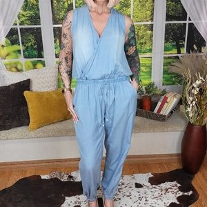 Comfy Denim Jumpsuit